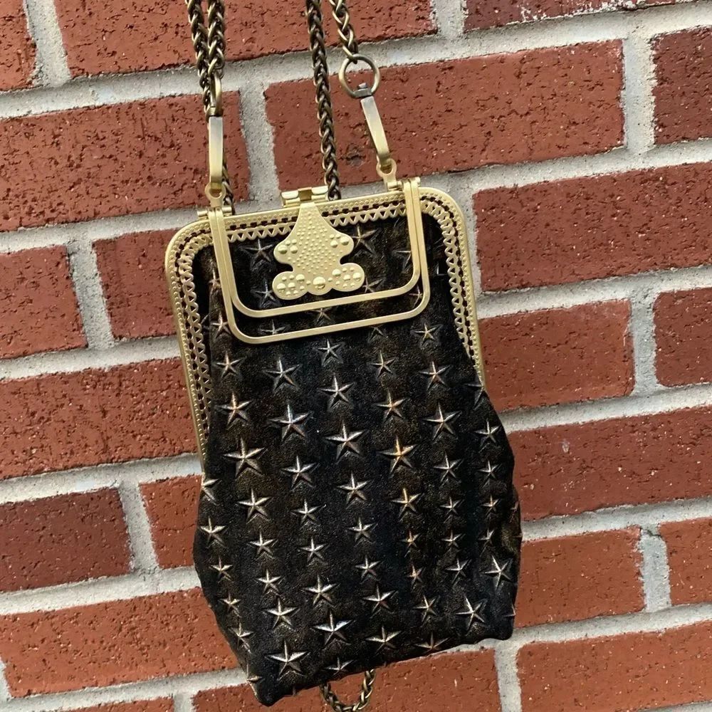 Handmade Genuine Frosted Cowhide Embossed 3D Star Phone Case/Pouch - Picture 2 of 16